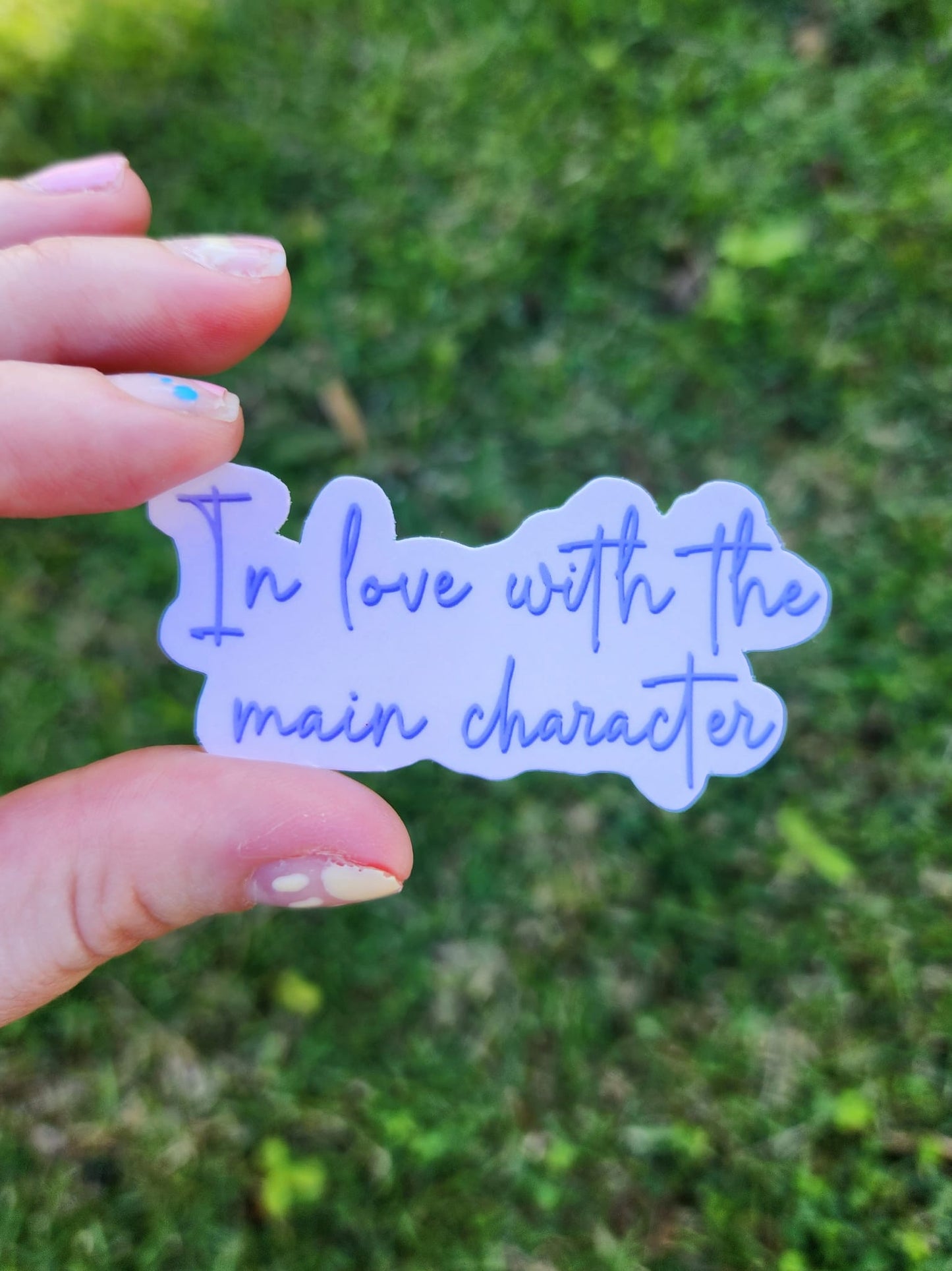 Main character lover sticker