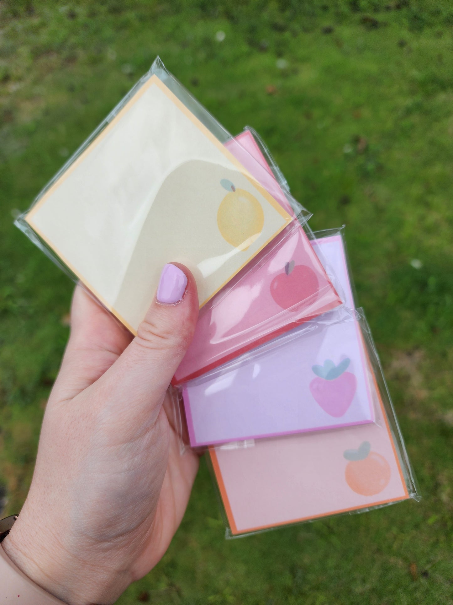 Petite Fruits Sticky Notes