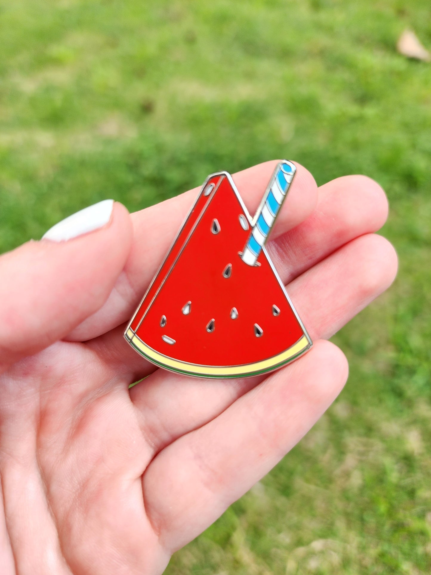 Freshmelon Enamel Pin