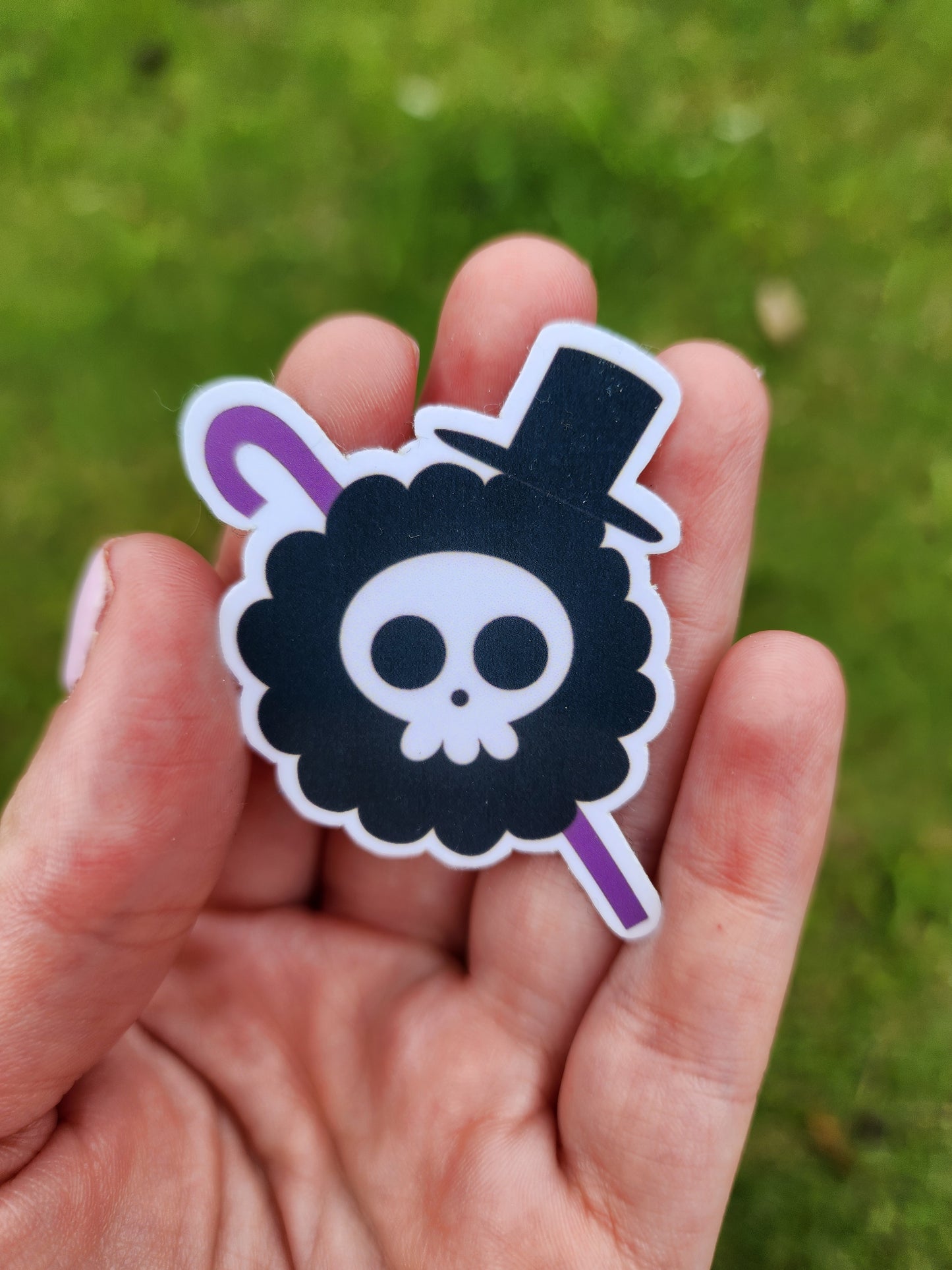 Jolly Roger Pirate Friends Mini Sticker