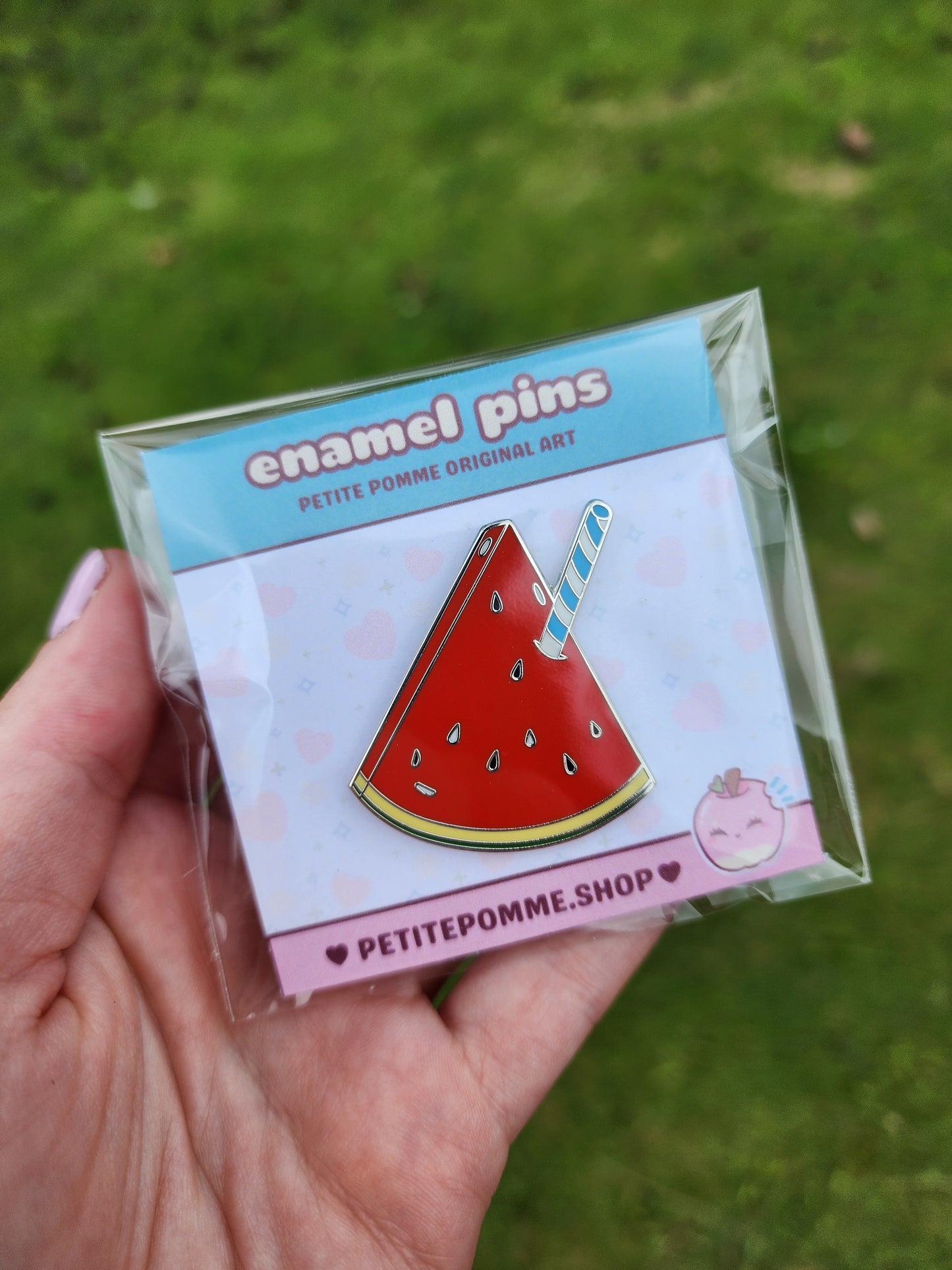 Freshmelon Enamel Pin